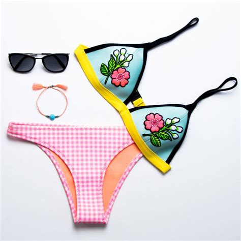 Piece of swimwear - One-piece swimwear for women is common for athletics and swimming. . Triangl bikini